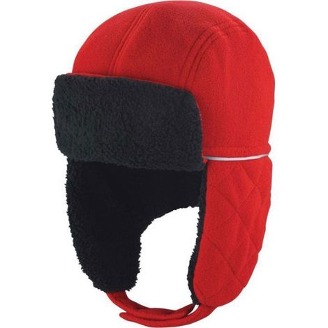 Chapka de travail Result Ocean Trapper - Rouge