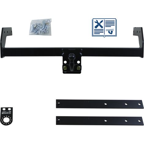 Attelage - Volkswagen TRANSPORTER T6 Camion plate-forme/Châssis (SFD, SFE, SFL, SF - 10/19-12/99 - rotule standard - AUTO-HAK - Faisceau spécifique 7 broches (1/2)