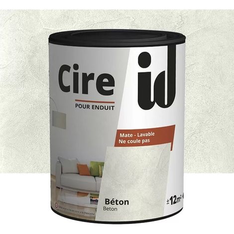 Cire pour enduit ID Béton 1 L (1/2)