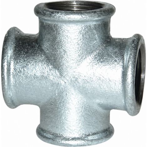 Kreuz 90° weiblich 66x76 verzinkt