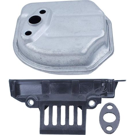 Silencieux d'échappement pour Hon GX35 35,8cc Taille-Haie 4 temps, Pièces de rechange durables pour Tondeuse, Remplace 18310.ZOZ.800 pour améliorer votre tondeuse (1/5)