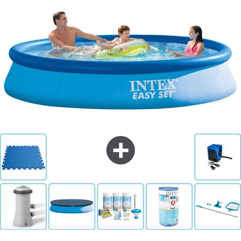 Intex Piscina Easy Set Rotonda - 366x76 cm - 8-pezzi  S41071 (1/5)