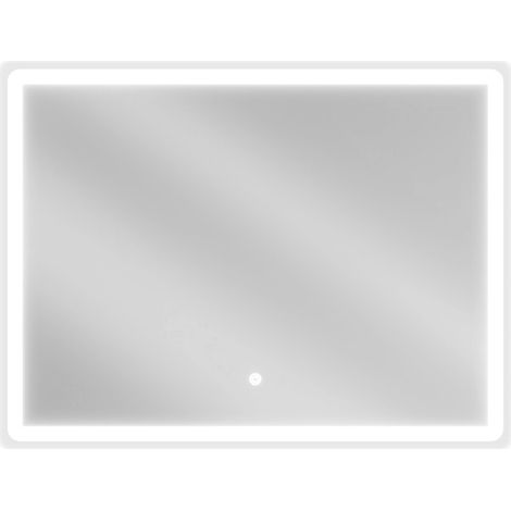 Mexen Navia espejo de ba帽o retroiluminado 80 x 60 cm, LED 6000K, antivaho - 9803-080-060-611-00 (1/5)
