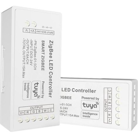Controlador Para Tira LED RGB + CCT - 6A Por Canal -