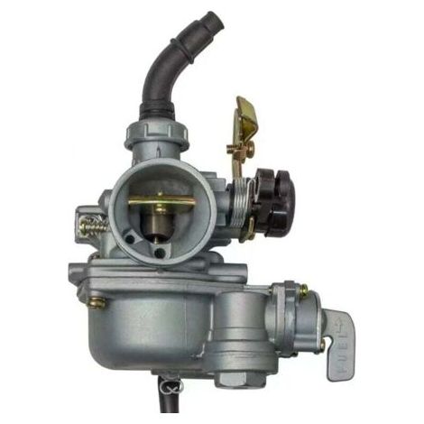 Enowelir Universal PZ19 Vergaser mit gebogenem Ansaugkanal für 100-cm³- und 110-cm³-Motoren – Hohe Qualität (1/4)