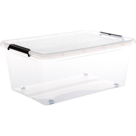 Contenitore in plastica da 40 litri con ruote (1/3)