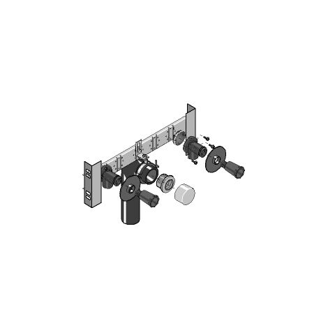 Huter Trockenbauelement für Wandarmaturen HU-APA5010-M (1/2)