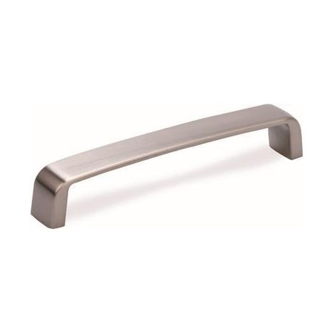 Möbelgriff Iris 192 aus gebürstetem Nickel + Schrauben SANS MARQUE