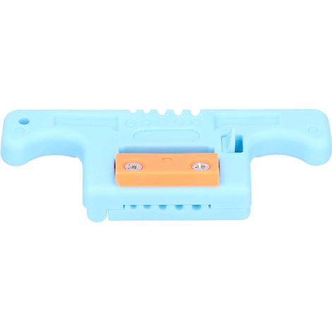 Pince à dénuder électrique professionnelle, outil de coupe et dénudage pour câbles 1.9‑3.0mm, modèle AUA‑05 bleu (1/5)