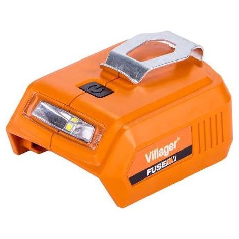 Chargeur d'appareils mobiles sans fil électrique sur batterie 18V 2A en courant de sortie Fuse VLN 9920 sans batterie et (1/4)