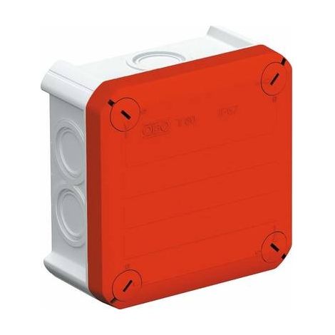 OBO Bettermann 2007927 caja de derivación cuadrada 114x114 mm