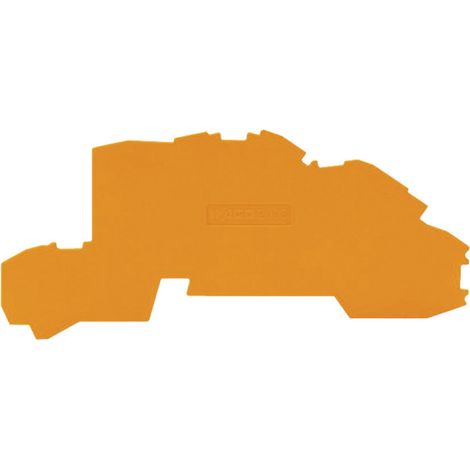 WAGO 2003-7692 Abschluss- und Trennplatte Orange 1 St.