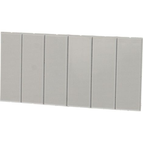Obturateur modulaire 6 modules gris (1/2)