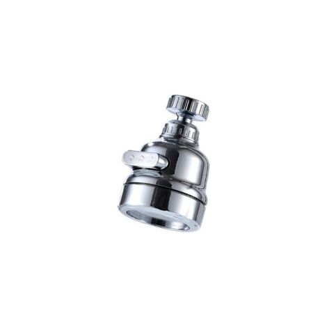 Aérateur de robinet de cuisine pivotant à 360° – Aérateur universel, compatible avec 3 modes de débit, anti-éclaboussures et économe en eau, filtre à eau, robinet de cuisine et de salle de bain (3 mod