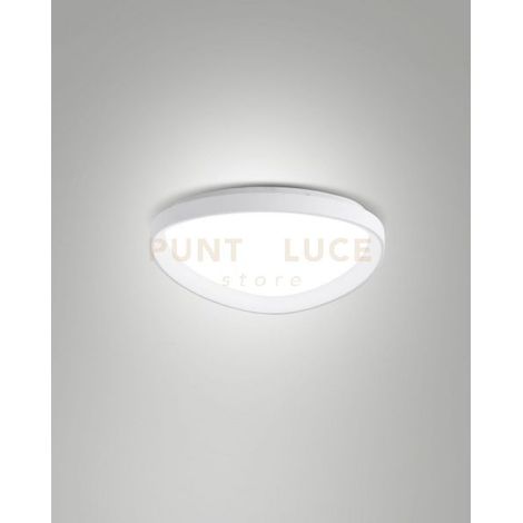 QUIRK PLAFONIERA LED BIANCA D.42CM A LED CCT 2700K - 3200K - 4000K- 38W - 4400 lm DIMMERABILE