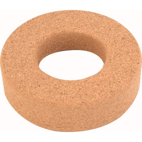 Anneau porte-bagues en liège synthétique de laboratoire pour flacons à fond rond (100 mm) (1/5)