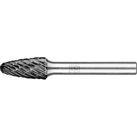 PFERD TOOLS Hartmetall Hochleistungsfrässtift ALLROUND Rundbogen RBF Ø 10x20mm Schaft-Ø 6mm HICOAT universal (1/4)