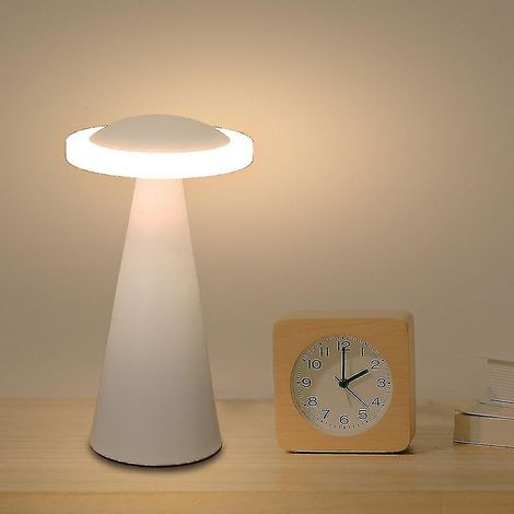 Lampe de table LED à intensité variable, mini lampe de bureau tactile moderne à intensité variable 2 W, lampe de chevet pour chambre à coucher Livi (1/2)