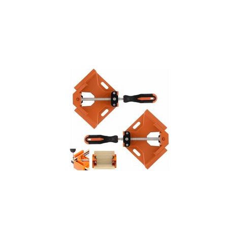 Pince d'angle à 90° réglable à mâchoire pivotante pour soudage et charpentier –