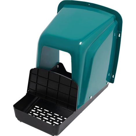 Lot de 2 pondoirs pour poules en plastique avec montage facile - Nid de volaille très robuste - Moderne - Pour poulailler (1/5)