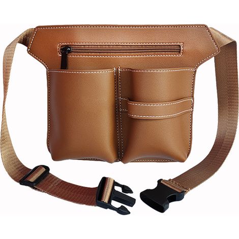 Borse da parrucchiere, borsa da cintura per parrucchiere, borsa per attrezzi da parrucchiere professionale, borsa per attrezzi da parrucchiere professionale (caffè)