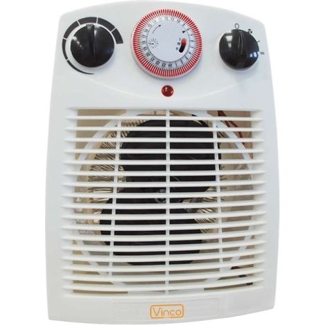 Stufa elettrica/Termoventilatore/Scaldabagno 2000W Vinco - 70303 (1/2)