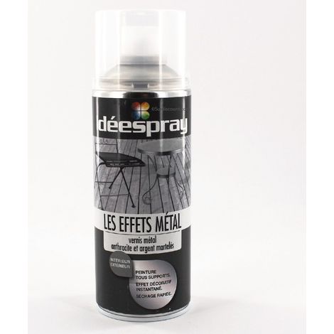 Bombe de peinture - SINTO - Vernis métal - Transparent - 400ml - Anti-tag