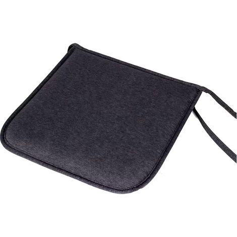 ANJOSA cojin cuadrado 38x38x4,5 cm antracita desenfundable , Cojín cuadrado 38x38x4,5 cm antracira desenfundableMarca AnjosaFabricado en material resistenteApto para ex