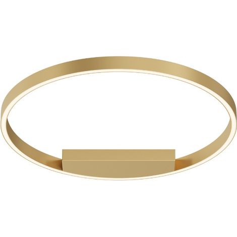 Plafoniera LED anello ottone/bianco 35W 60cm Maytoni RIM (1/5)