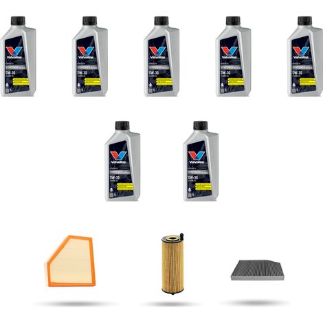 Kit tagliando 3 FILTRI e 7L OLIO compatibile con Bmw serie 4 (G22,G23 G80) M4 353kw dal 2020 (1/4)