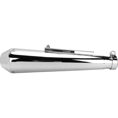 Tuyau d'échappement de silencieux de moto 1,5/1,6/1,7/1,8 pouces, pièces de Modification (galvanoplastie) (1/5)