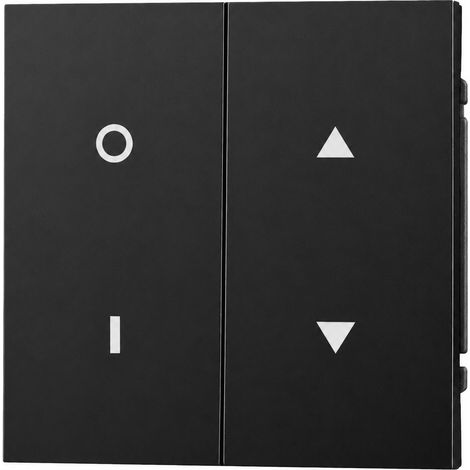 Interrupteur 1 bouton et interrupteur pour rideau Série Z standard européen PC ignifuge noir 4000W 13 × 9 × 10 cm – Livraison gratuite