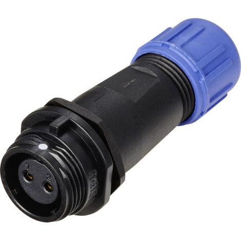 Weipu SP1311 / S 2 I Rundstecker Buchse, gerade Gesamtpolzahl: 2 Serie (Rundsteckverbinder): SP13 1 (1/4)