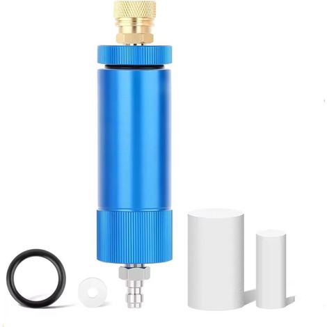 Filtre pièges à Huile séparateur d'eau , Compresseur d'air Filtre à humidité Piège à eau Séparateur d'huile eau Régulateur avec femelle&mâle Th (1/5)