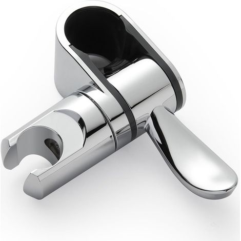 Soporte universal para cabezal de ducha para riel de baño, rotación de 360°, accesorio de repuesto sin necesidad de taladrar. (1/5)