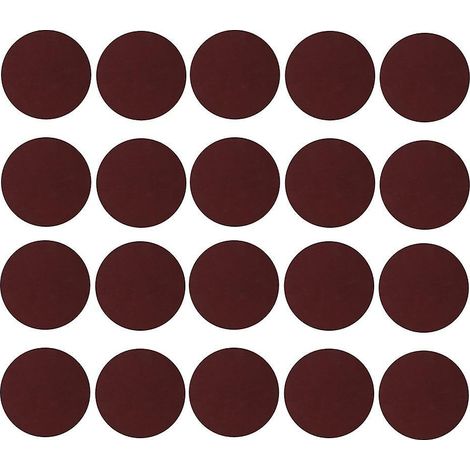 20 Stück DIY Holz- und Metallpolier-Schleifpapier-Schleifscheiben 120 mm 800er Körnung (1/5)