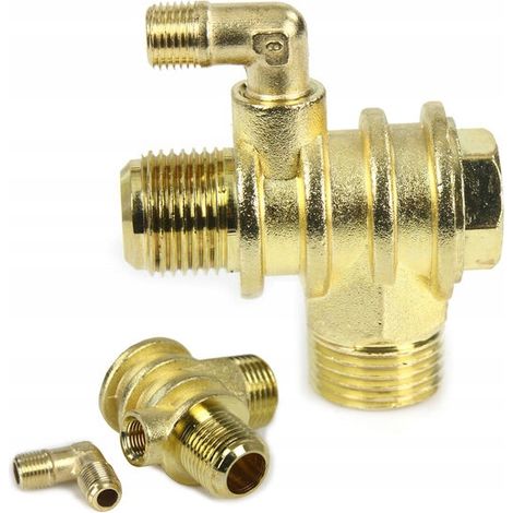 CLAPET ANTI-RETOUR POUR COMPRESSEUR 100L 110L ACCESSOIRES OUTILS (1/5)