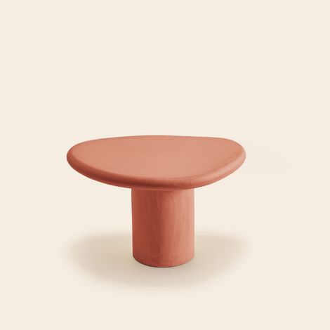 Table d'appoint en Enduit minéral à l'effet béton MYRKO (1/4)
