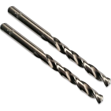 2 forets Ø 9 mm hss-g cobalt (5%) m35