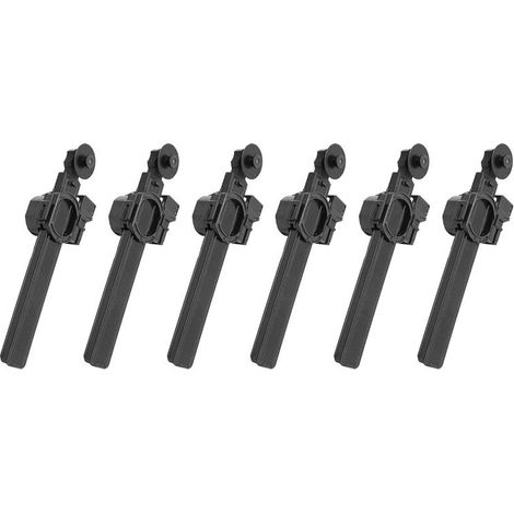 Adecuado para 6 elementos de amortiguación de freno de guantera, adecuado para interiores de vehículos con volante a la izquierda, adecuado para Serie 7 MK7 Rabbit Arteon Atlas T-Roc Kodiaq 5G1858309