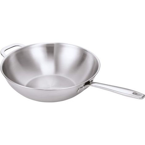Wok en acier inoxydable 30 cm - Beka - 102840 (1/2)