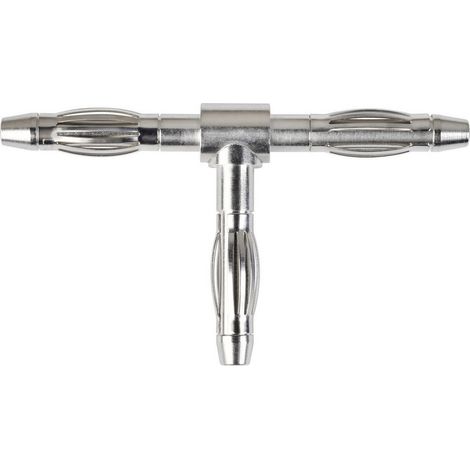 Schützinger TFS 1241 Sicherungs-Steckverbinder Buchse 4 mm, Buchse 4 mm - Buchse 4 mm Nickel 1 St.