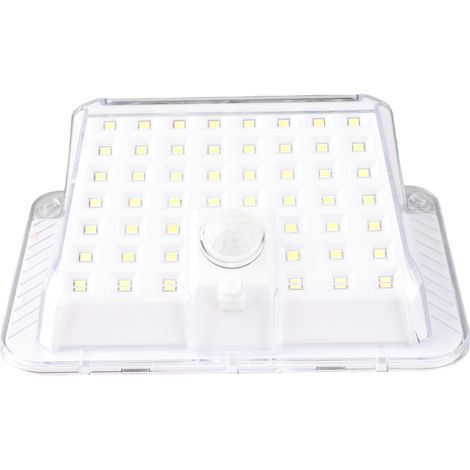 Ortviai Applique Solaire Extérieure avec Détecteur de Mouvement, Étanche IP65, 90 LED, Blanc Froid 6500K (1/3)