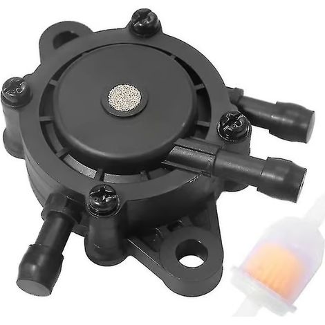 Pompe à carburant pour petits moteurs Kohler 17-25 ch, tracteur tondeuse, pompe à carburant à vide avec filtre à carburant pour Honda, Yamaha, Briggs & Stratton et John Deere (1/3)