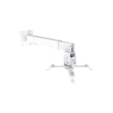 Staffa per proiettore equip inclinazione del soffitto o montaggio a parete 430-650mm fino a 20kgs colore bianco (1/2)