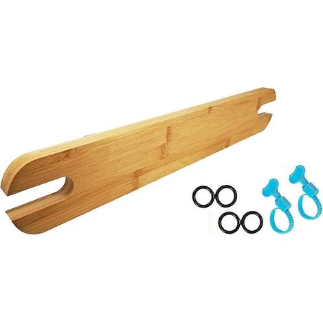 Chaise Footrest, Bamboo en bois Footrest pour Antilop Chairs accessoires, réglable chaise Foot Rest (1/5)