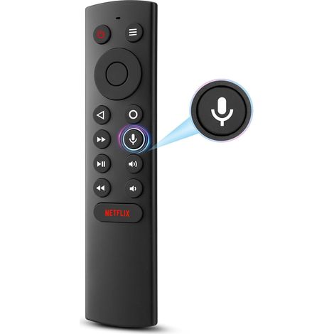 Control remoto de voz de repuesto para NVIDIA Shield TV y NVIDIA Shield TV Pro Media Player and Streamer (2015/2017/2019, todos los modelos) (1/5)