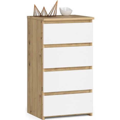Commode : 3 Tiroirs, 3 Portes, Blanc, or, 154 × 83 × 39 cm, poignées dorées, (1/5)
