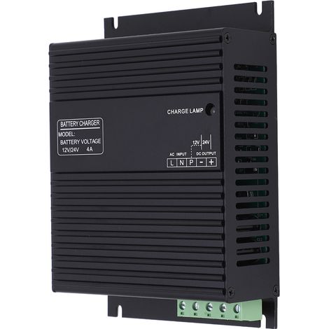 Chargeur de batterie pour générateur universel avec protection contre les surcharges, en alliage d'aluminium, intelligent, 12 V/24 V, ZH-CH2810A (1/5)