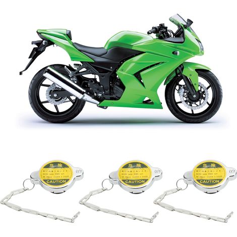 Universelle Motorrad-Lüfterdichtung mit Clip-Verschlusskappe, Kühlerabdeckung, 0,9 BAR (3 Stück verfügbar) (1/5)